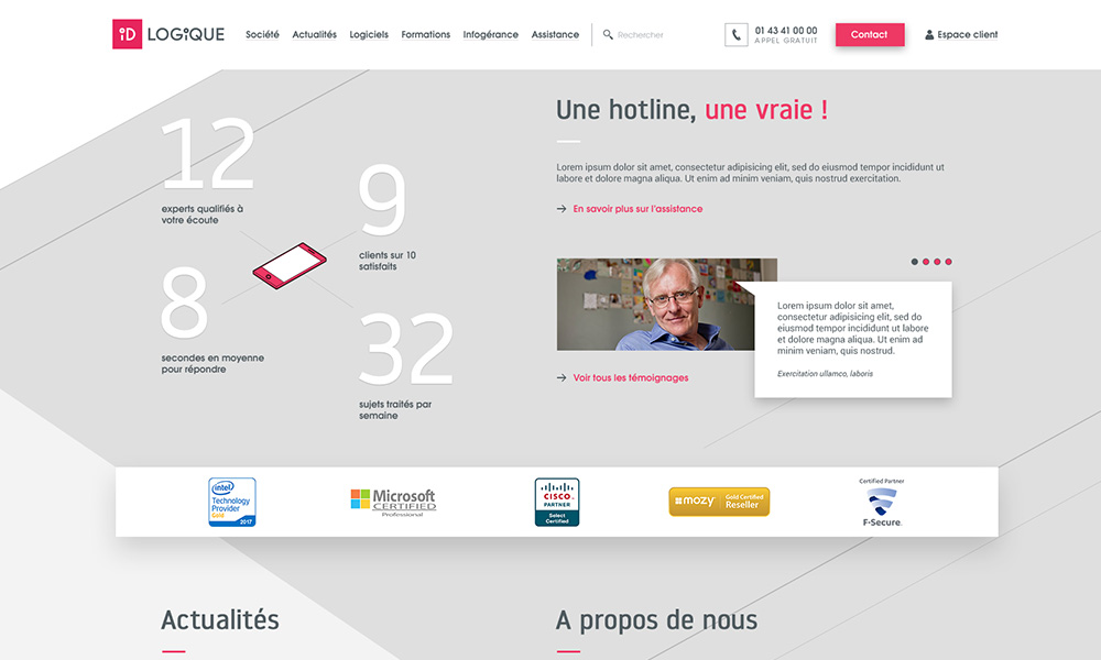 site id logique, drupal 8, exemple de page