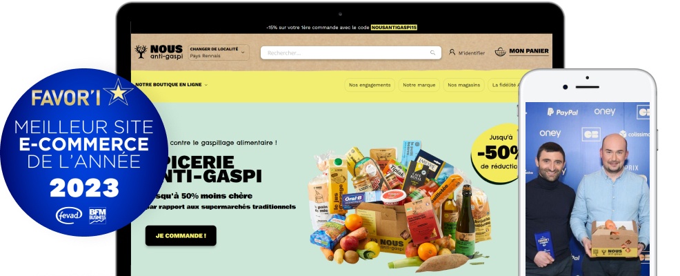Meilleur site e-commerce de l'année 2023