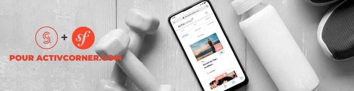 Activcorner.com, site ecommerce sport réalisé sous symfony