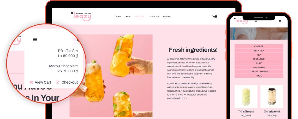 2025 Teazy Online WooCommerce