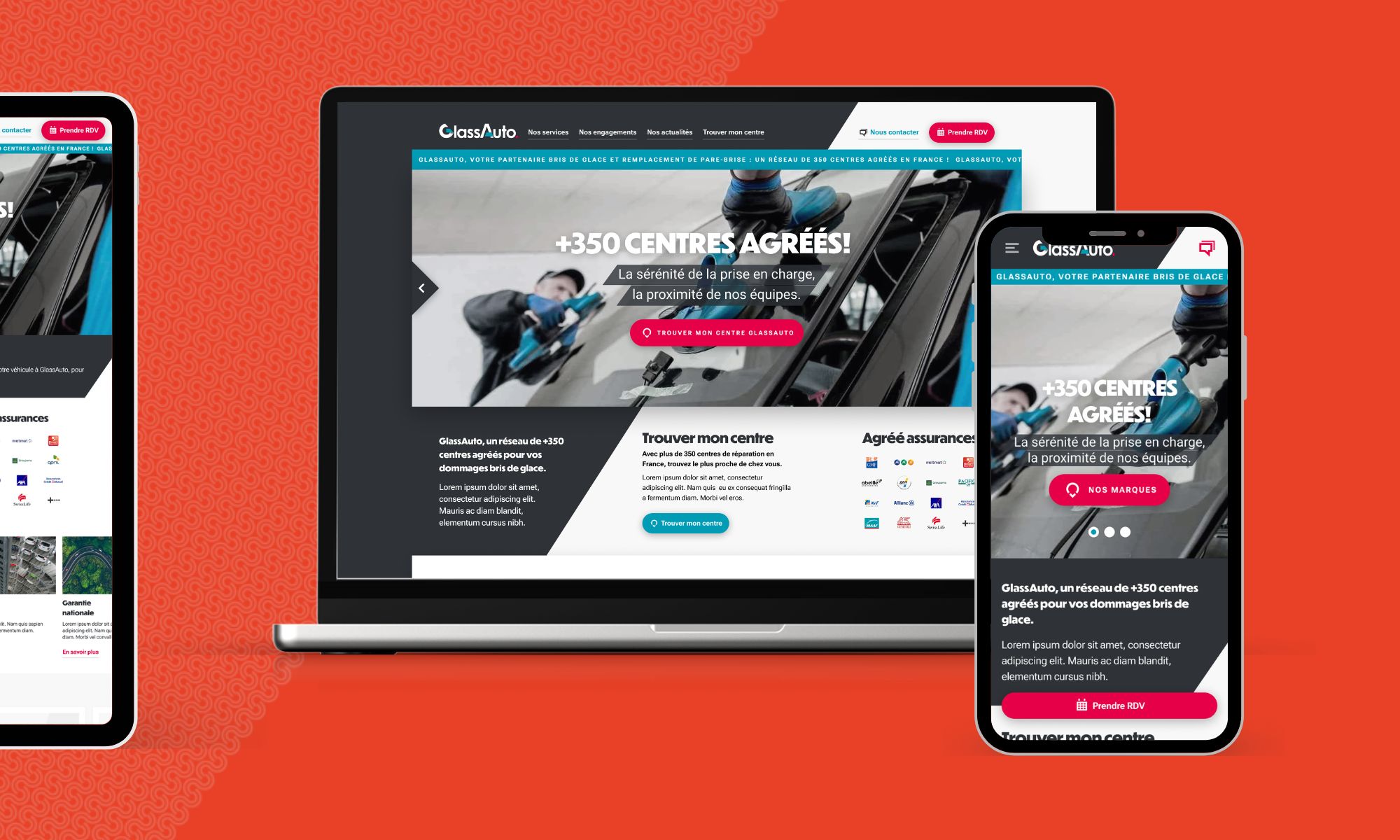 GlassAuto Case Study Mockup Slide 1