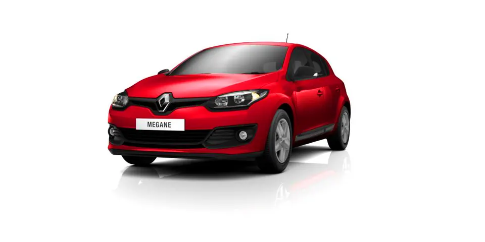 Renault Mégane, 360° view (Flame Red)